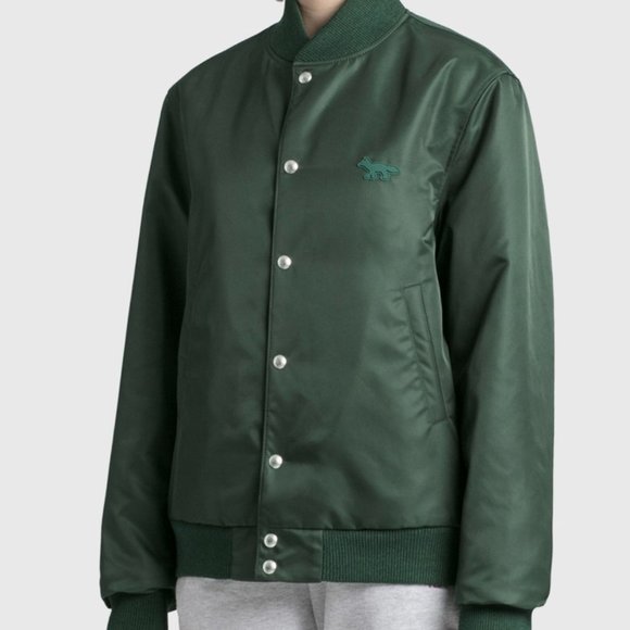 MAISON KITSUNÉ Reversible Bomber Jacket - Picture 1 of 3